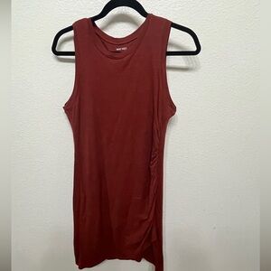 New Terra Cotta color sheath dress